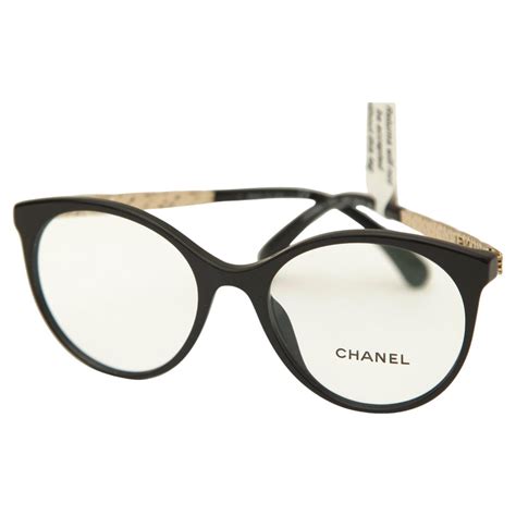 black chanel reading glasses|authentic chanel eyeglass frames.